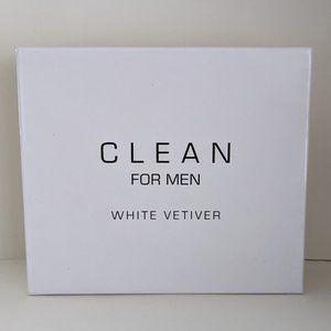 Clean For Men 2 Piece EDT Set - White Vetiver
